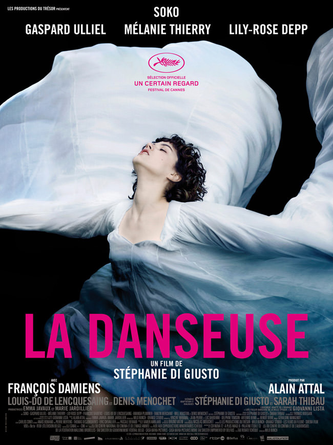 Affiche de "La danseuse" de Stéphanie Di Giusto
