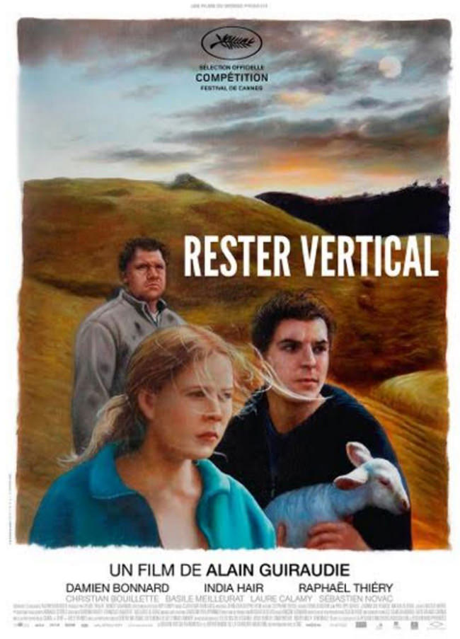 Affiche du film d'Alain Guiraudie, "Rester vertical"