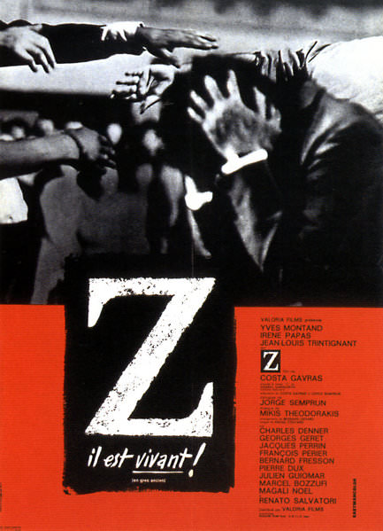 Affiche de Z de Costa-Gavras