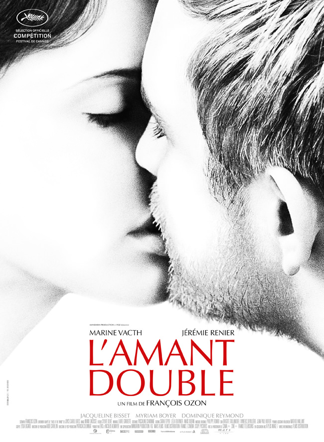 Affiche l'amant double de François Ozon