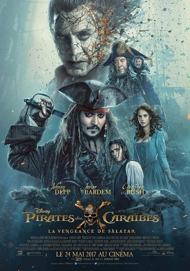 Affiche Pirates des Caraïbes