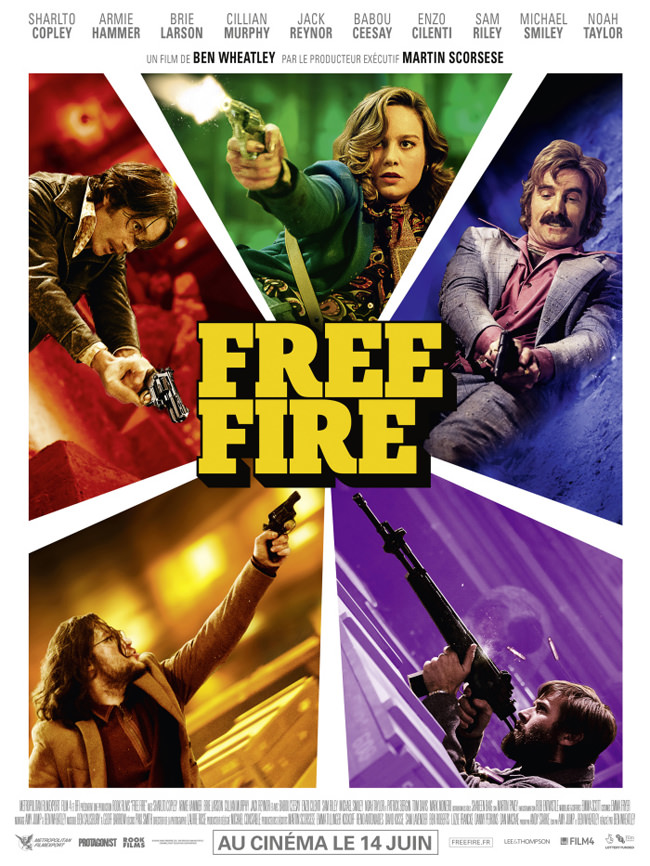 Affiche de Free Fire de Ben Wheatley