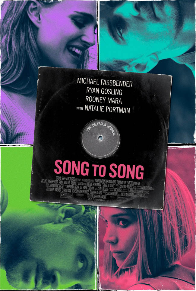 Affiche du film de Terrence Malick, Song to song