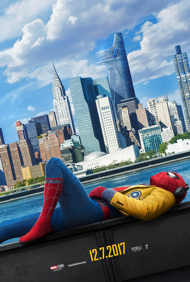 Affiche de Spiderman Homecoming de Jon Watts
