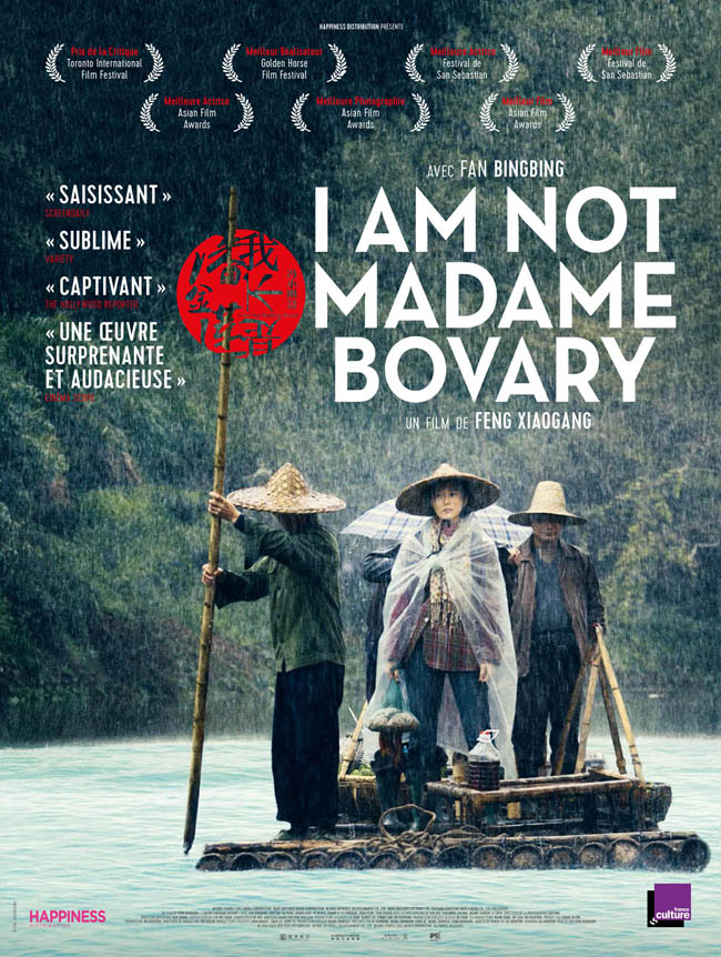 Affiche I am not Madame Bovary de Feng Xiaogang