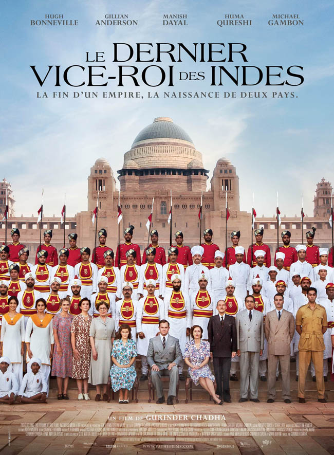 Affiche du film Le dernier viceroi des Indes de Gurinder Chadha