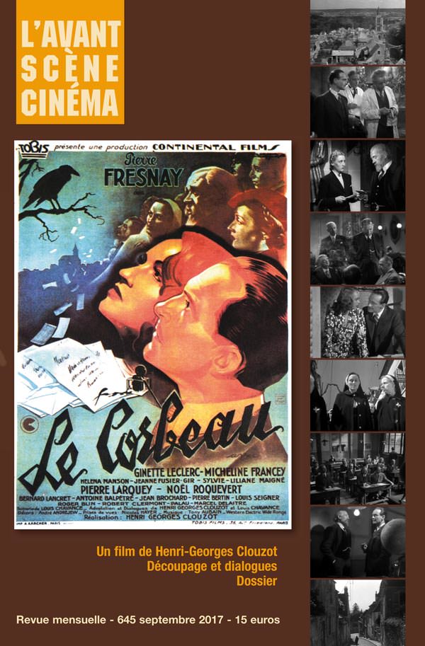 Couverture du numéro 645 de l'Avant-Scène Cinéma sur Le corbeau d'Henri-Georges Clouzot