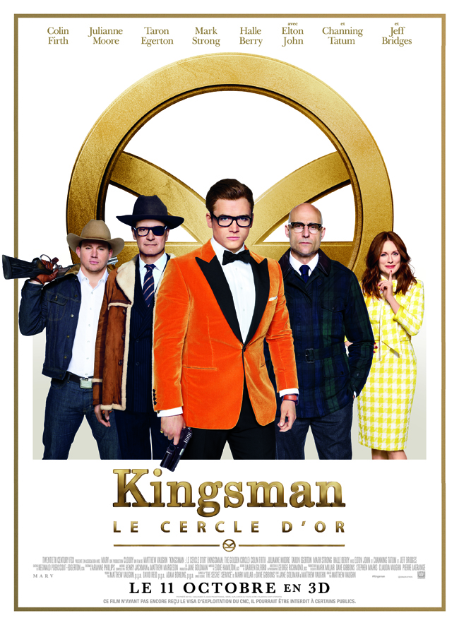 Affiche Kingsman : le cercle d'or de Matthew Vaughn