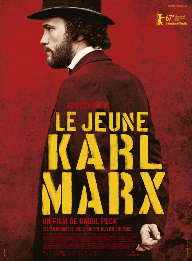 Affiche de Le Jeune Karl Marx de Raoul Peck