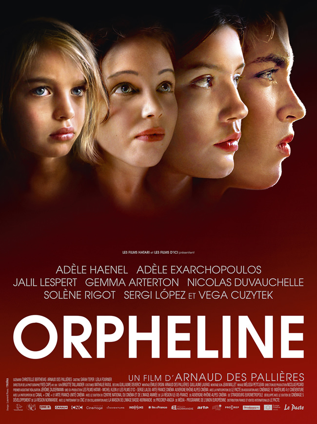 Affiche Orpheline d'Arnaud des Pallières