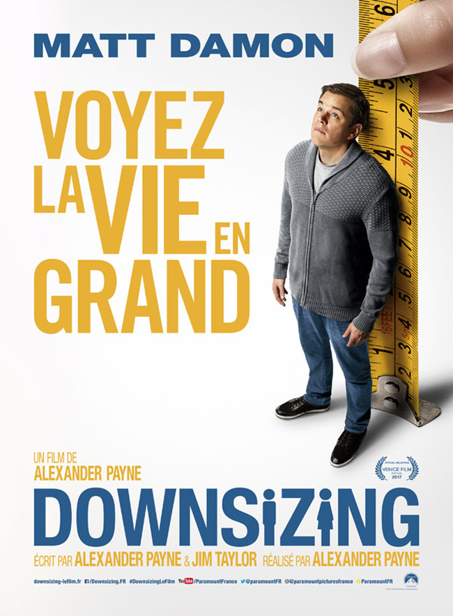 Affiche Downsizing d'Alexander Payne