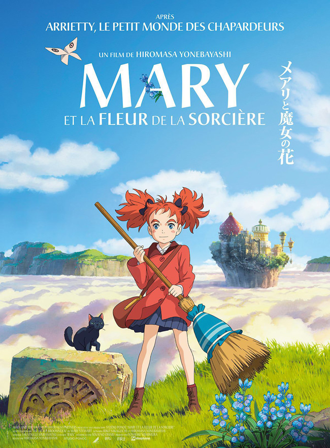 Mary et la fleur de la sorcière de Hiromasa Yonebayashi