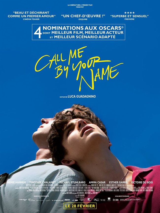 Call Me by your name de Luca Guadagnino