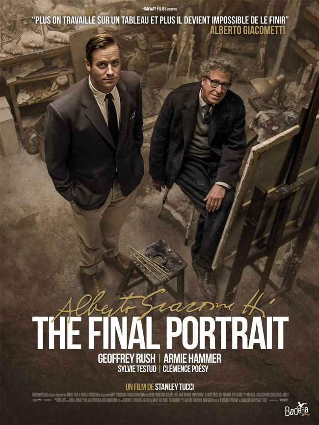 Alberto Giacometti, the final portrait de Stanley Tucci