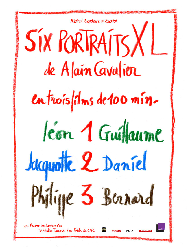 Six portraits XL d'Alain Cavalier