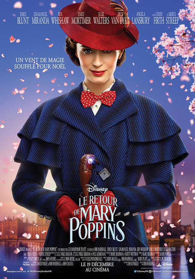 Le retour de Mary Poppins de Rob Marshall