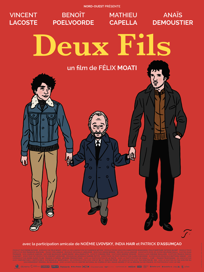 Affiche de Deux Fils de Félix Moati