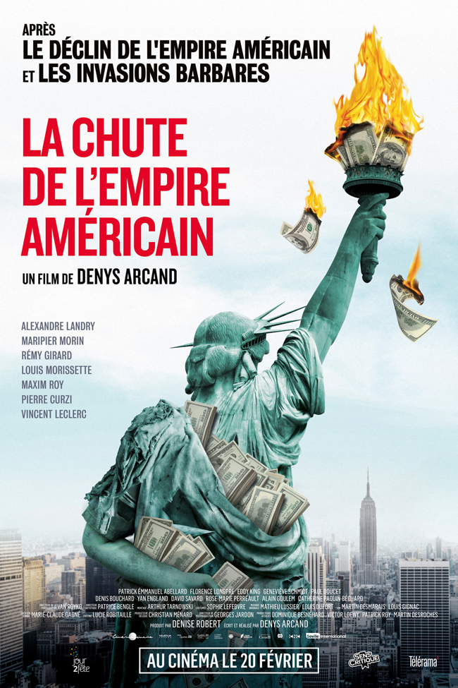 La Chute de l'empire Américan de Denys Arcand