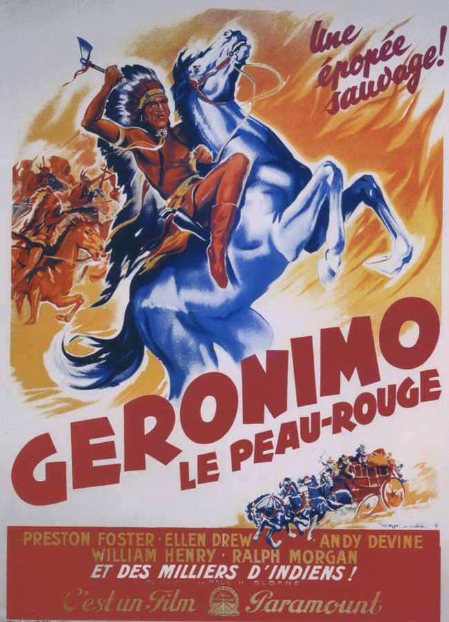 Geronimo, le peau rouge de Paul Sloane