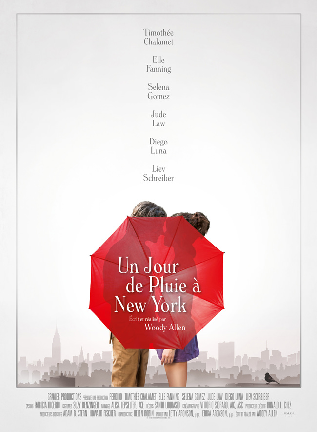 Un jour de pluie à New York de Woody Allen