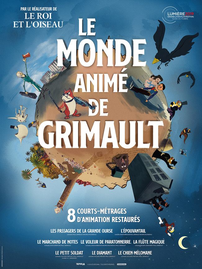 Le monde animé de Grimault de Paul Grimault