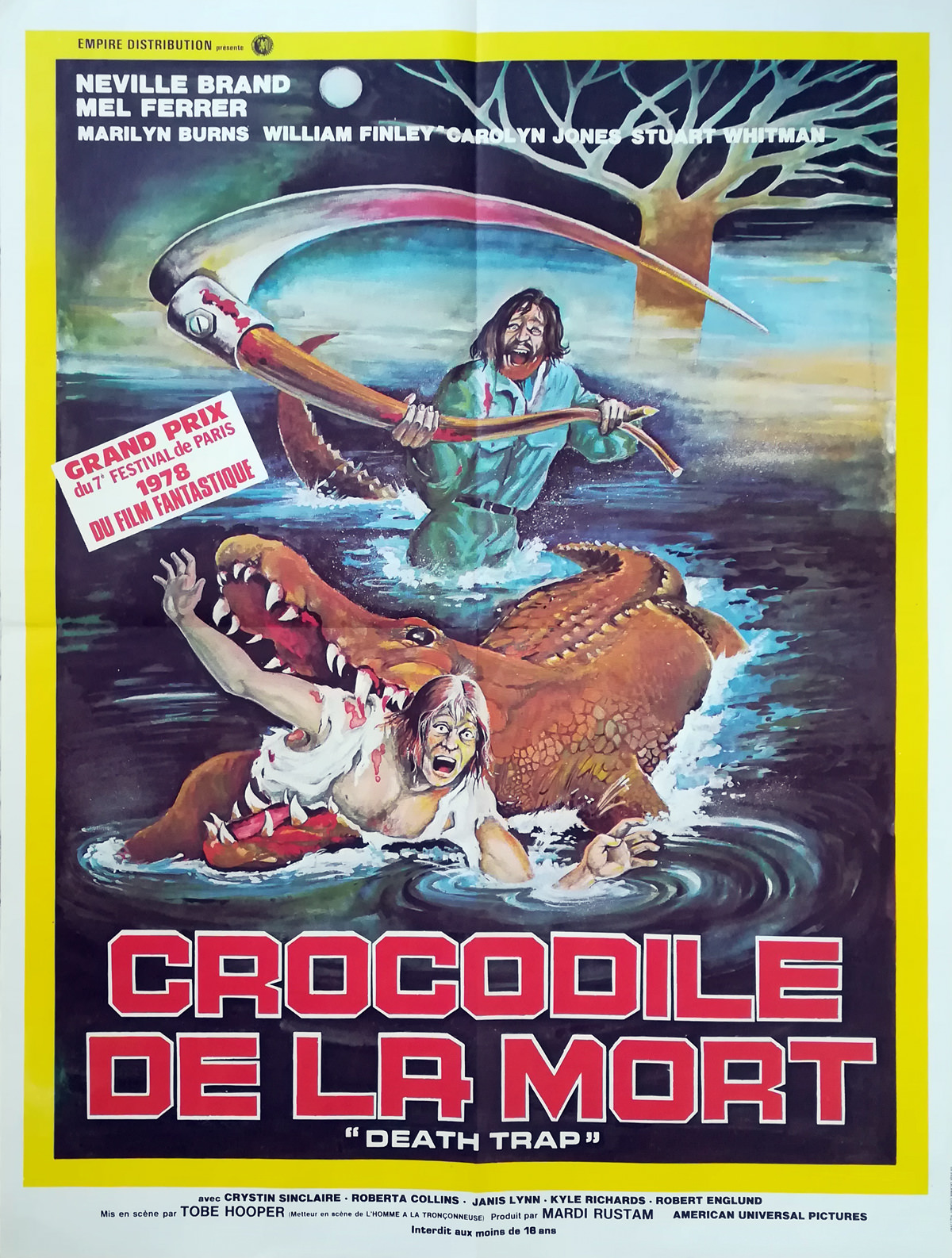 Le crocodile de la mort de Tobe Hooper