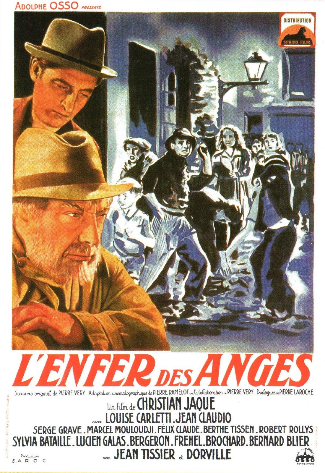 L'enfer des anges de Christian Jaque - Sept classiques français - actu dvd Avant-Scène Cinéma