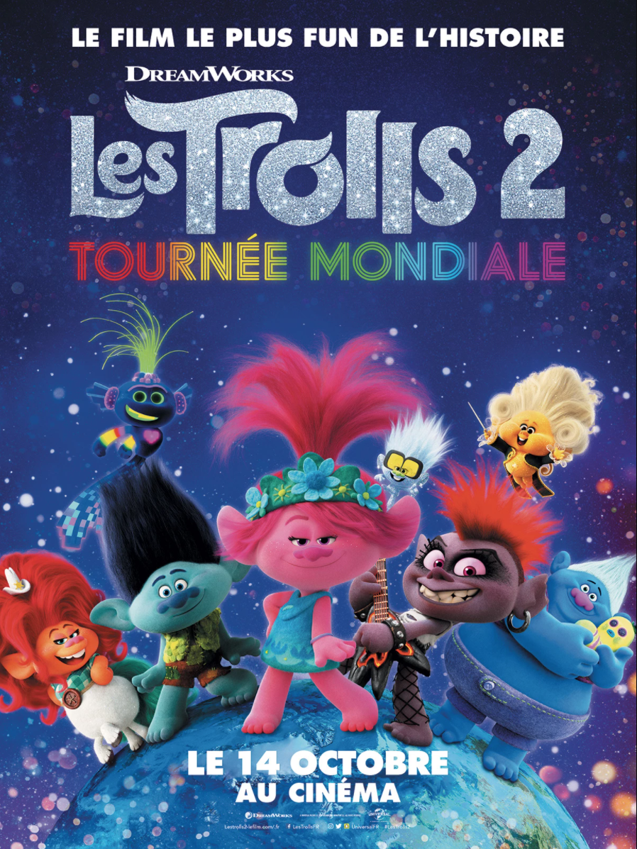 Les Trolls 2, tournée mondiale de Walt Dohrrn et Daviid P. Smith