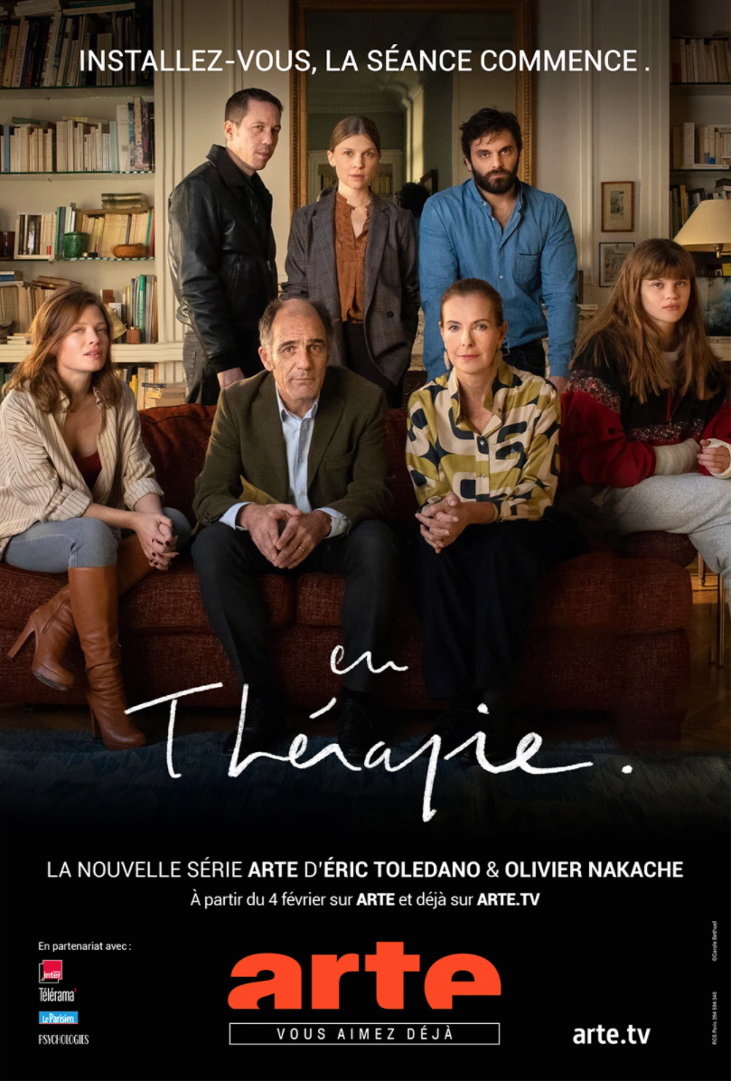 Affiche En thérapie d'Olivier Nakache et Eric Tolédano