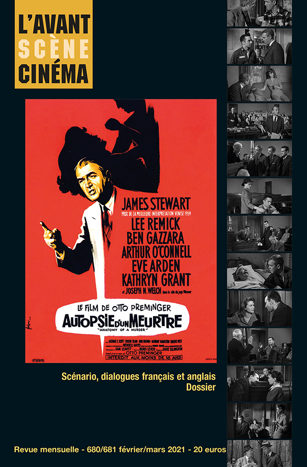 Couverture du numéro 680-681 de l'Avant-Scène Cinéma sur Autopsie d'un meurtre d'Otto Preminger