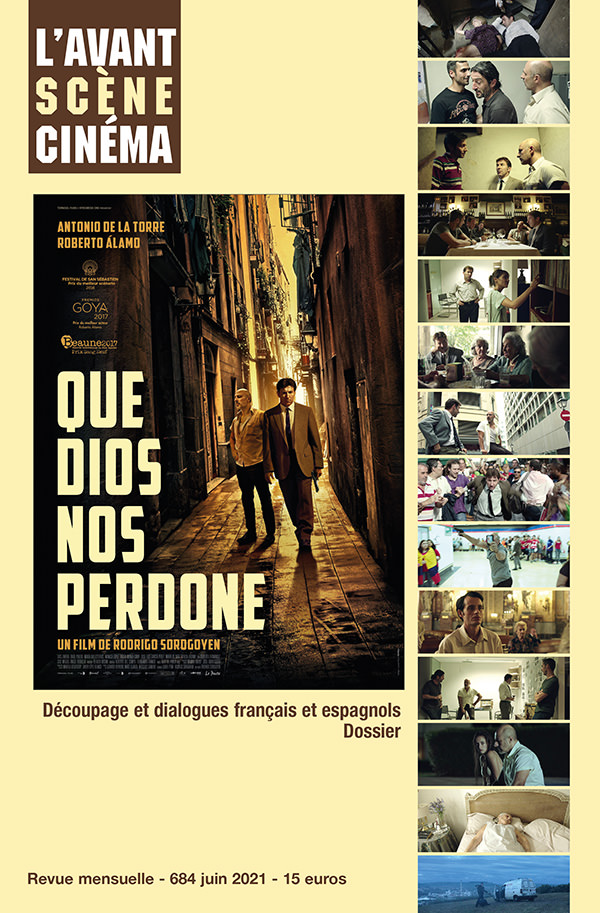 Couverture du numéro 684 de l'Avant-Scène Cinéma à propos de Que Dios nos perdone de Rodrigo Soroyen