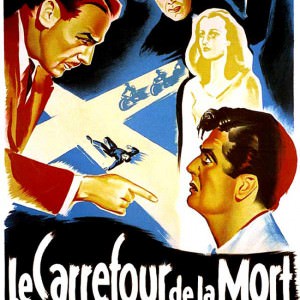 Affiche classique Hollywood : Le Carrefour de la mort d'Henry Hathaway