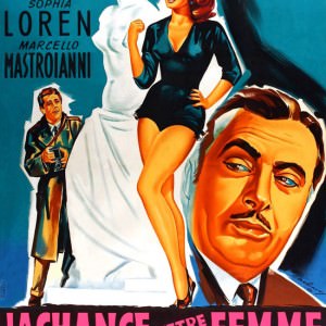 Affiche de La chance d'être femme de Alessandro Blasetti