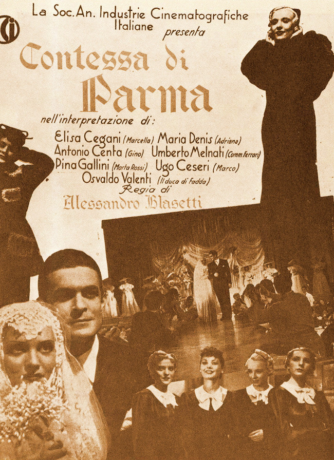 Affiche de La Comtessa di Parma d'Alessandro Blasetti