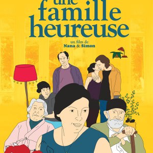 Affiche Une famille heureuse de Nana Ekvtimishvili