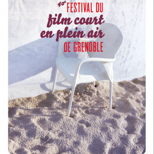 Affiche de la 40ème édition du Festival du court-métrage en plein air de Grenoble
