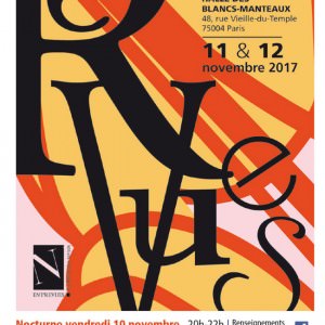 Affiche de l'édition 2017 du Salon de la Revue