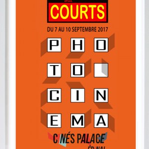 Affiche du festival de courts-métrages, Regards sur courts à Epinal