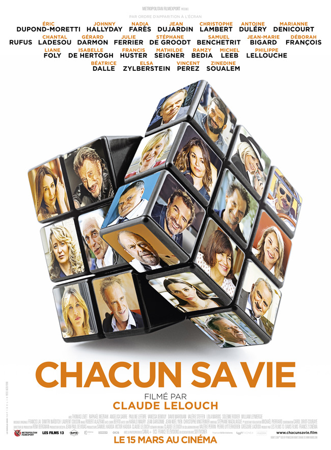 Affiche de Chacun sa vie de Claude Lelouch