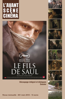 Couverture de l'Avant-Scène Cinéma Numéro 651 sur Le Fils de Saul de László Nemes