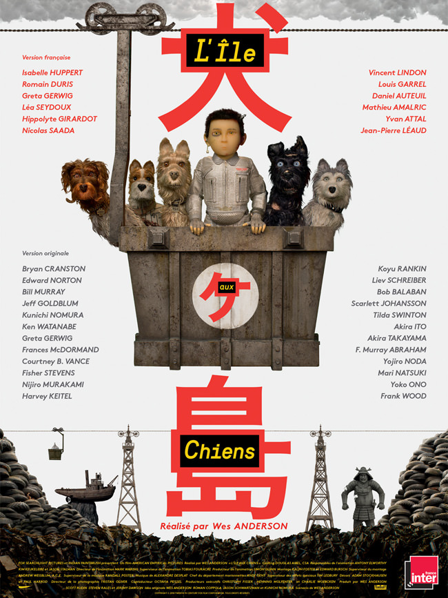 L'île aux chiens de Wes Anderson