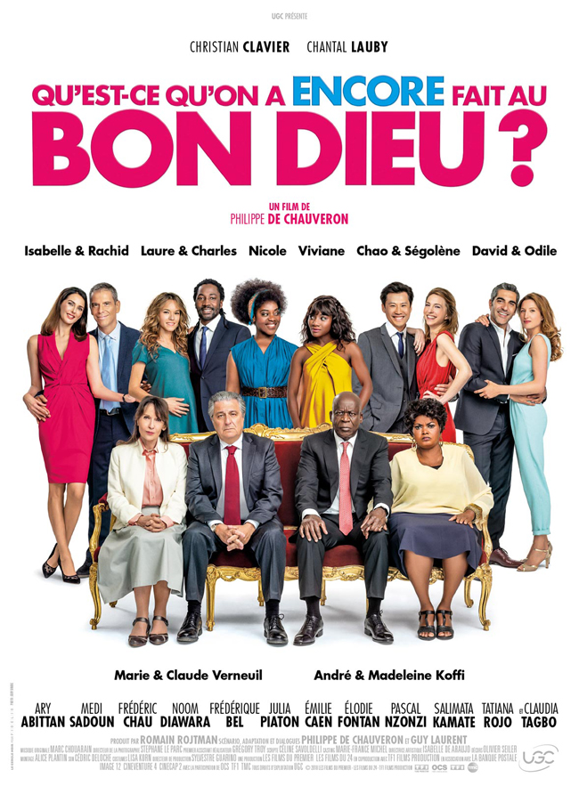 Affiche Qu'est-ce qu'on a encore fait au Bon Dieu de Philippe de Chauveron