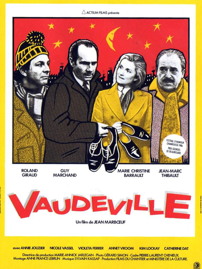 Affiche de Vaudeville de Jean Marboeuf - Coffret DVD de trois films