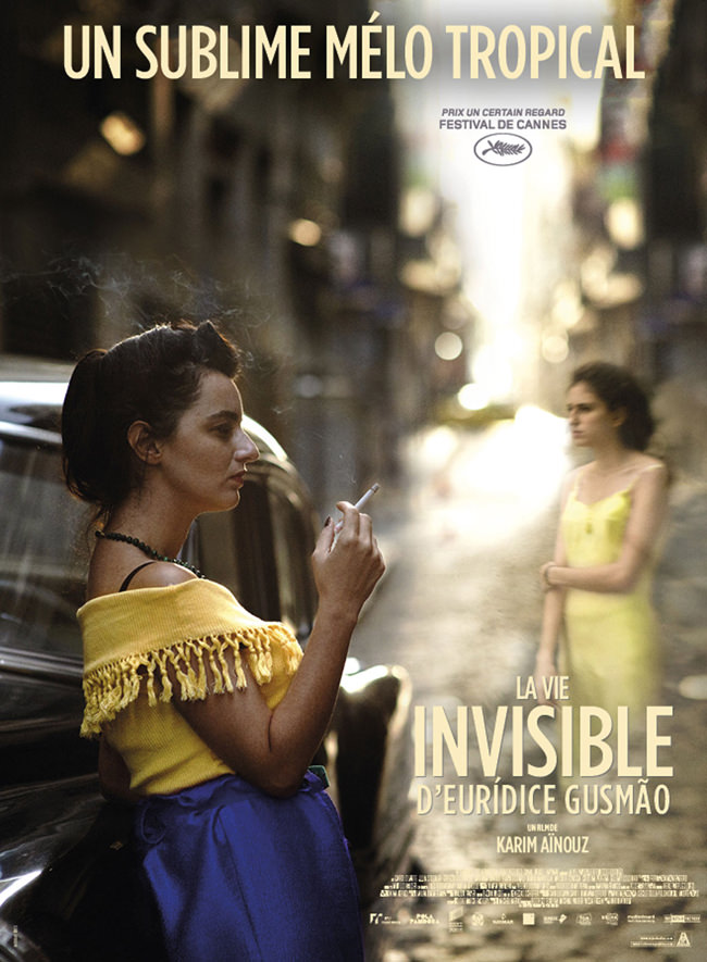 La vie invisible d'Euridice Gusmão de Karim Aïnouz