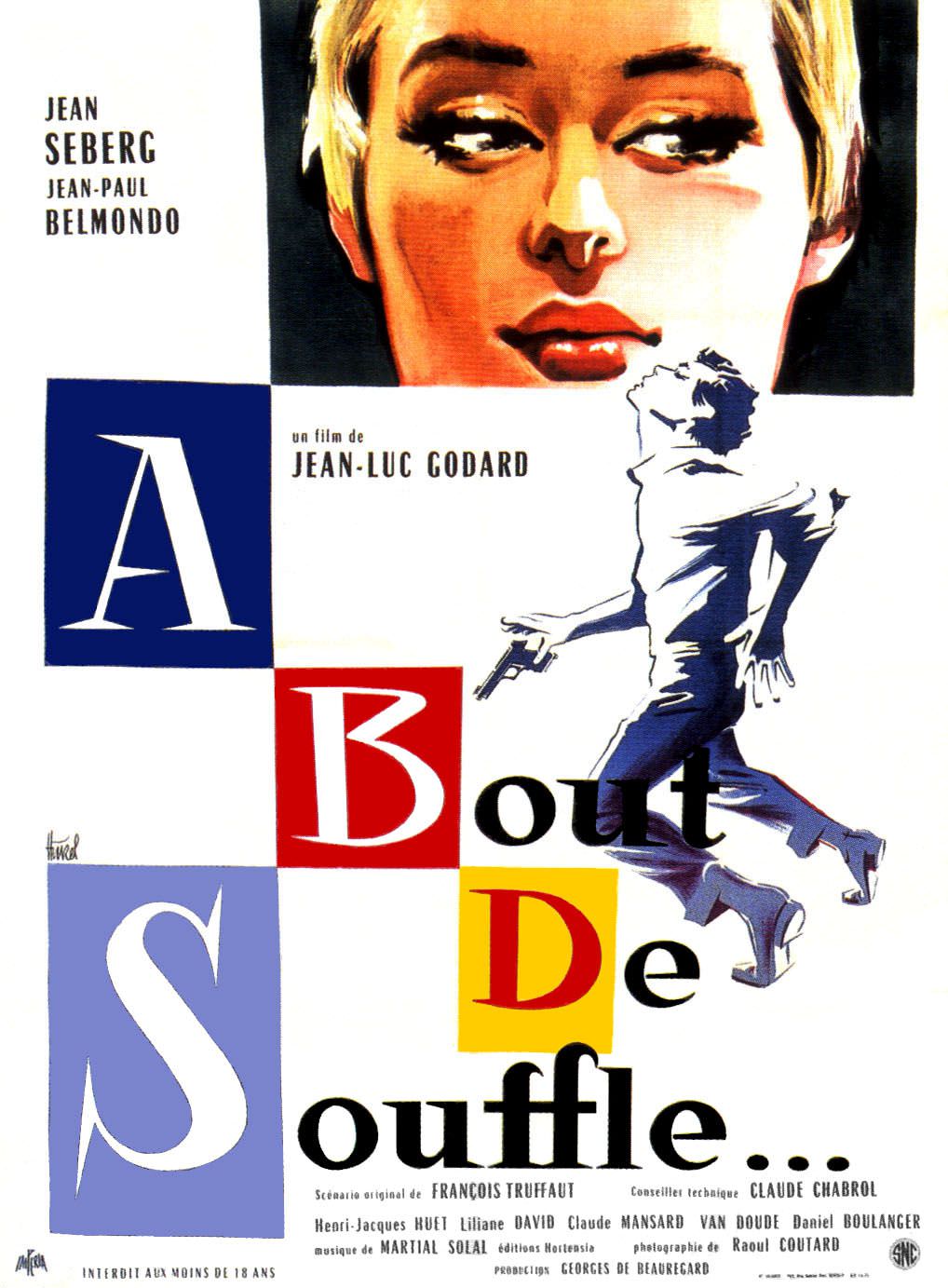 A bout de souffle de Jean-Luc Godard