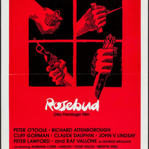 Affiche de Rosebud d'Otto Preminger