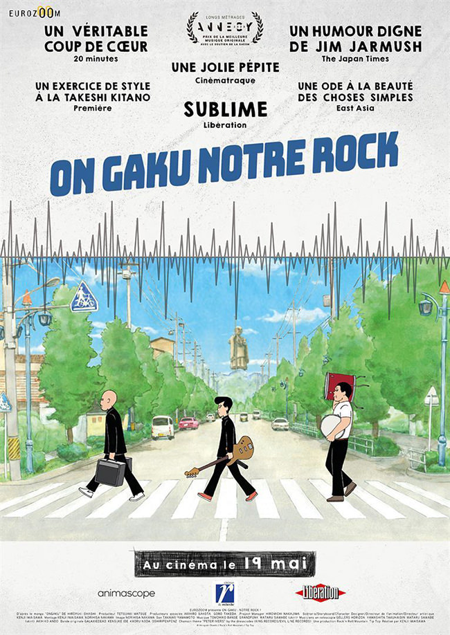 Critique du film On Gaku Notre Rock de Kenji Iwaisawa